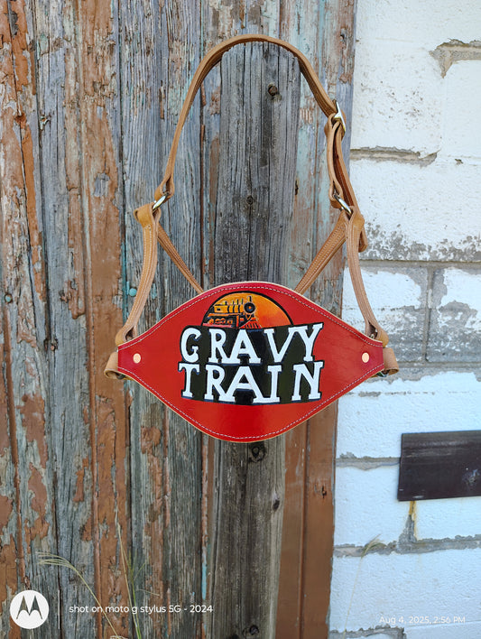Gravy train bronc halter