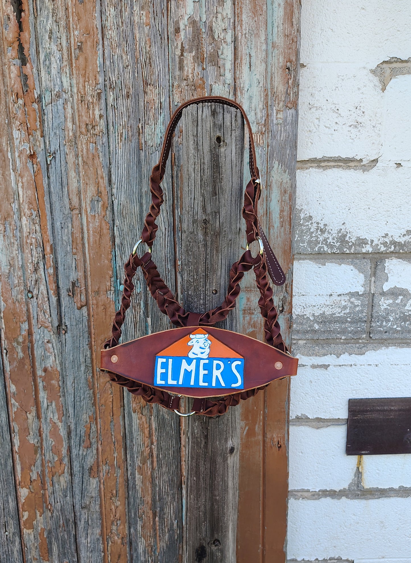 Elmer bronc halter