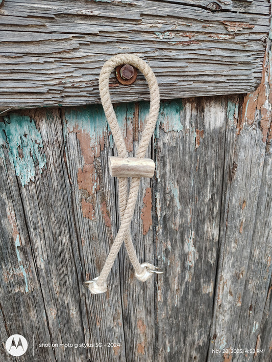 War bridle with deer antler slide